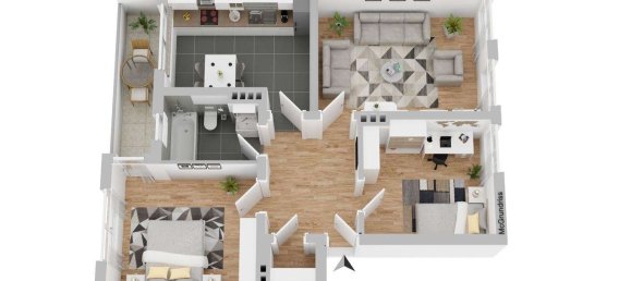 Apartamento de 1 dormitorio en Neuss, Germany No. 8202 9