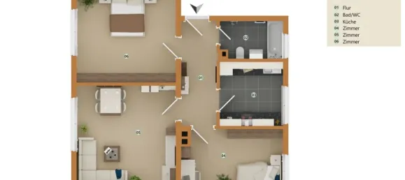 2 bedrooms Apartment in Neckar-Odenwald-Kreis, Germany No. 292223 9