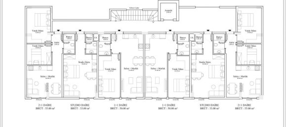 2 rooms Penthouse in Alanya, Turkey No. 9794 16