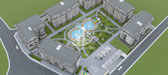 شقة 1+1 في Oba, Turkey رقم 493 2