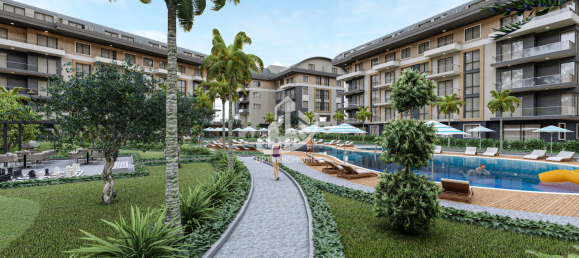 شقة 1+1 في Oba, Turkey رقم 493 14