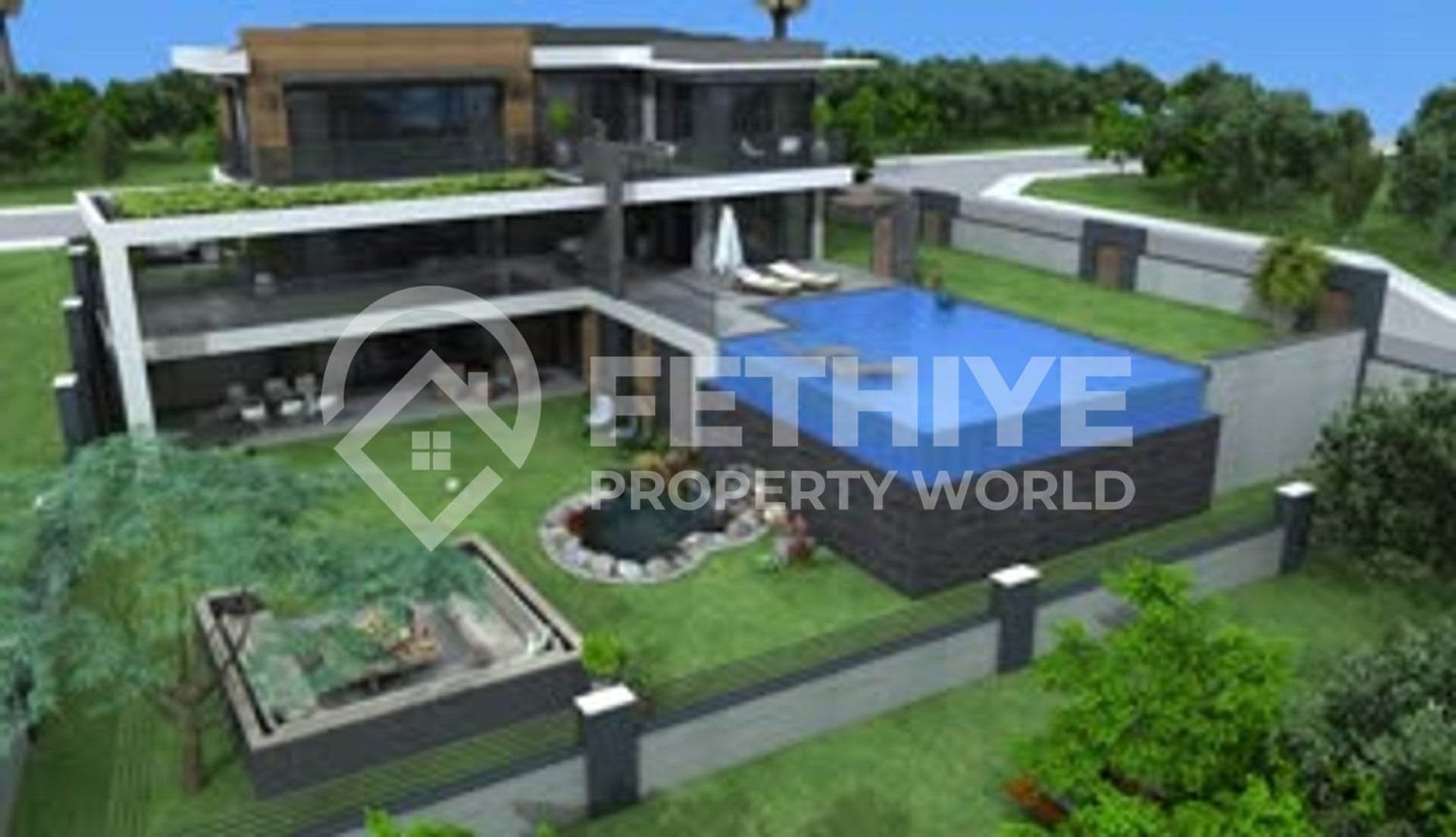 Villa 4+1 in Oludeniz, Turkey No. 22498