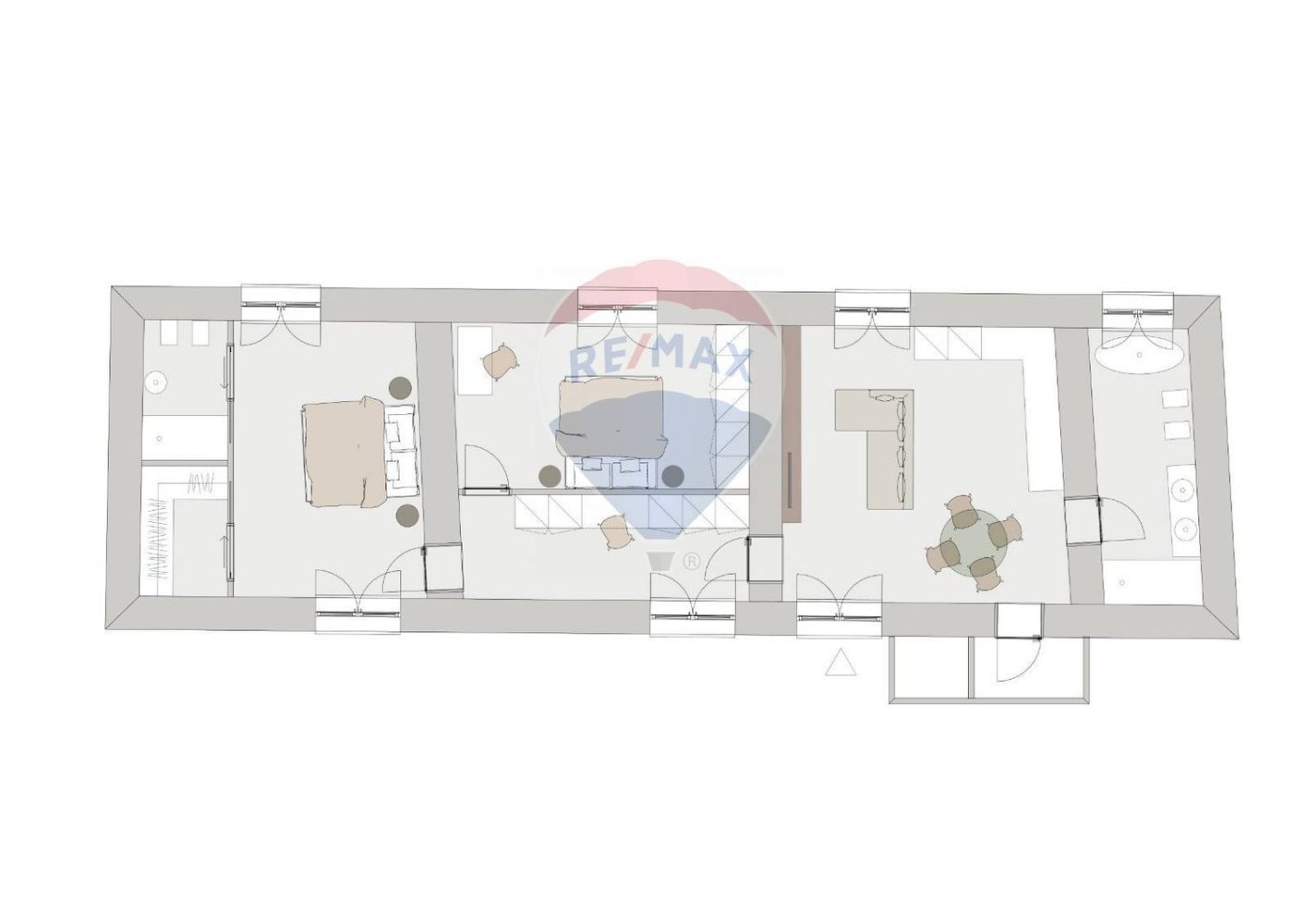 3 bedrooms Apartment in Santa Maria a Vico, Italy No. 377712