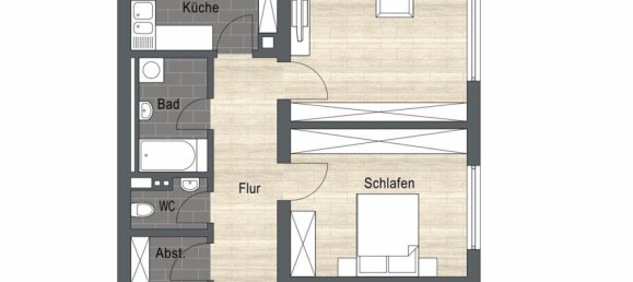 3 rooms Apartment in Heilbronn, Germany No. 301072 8