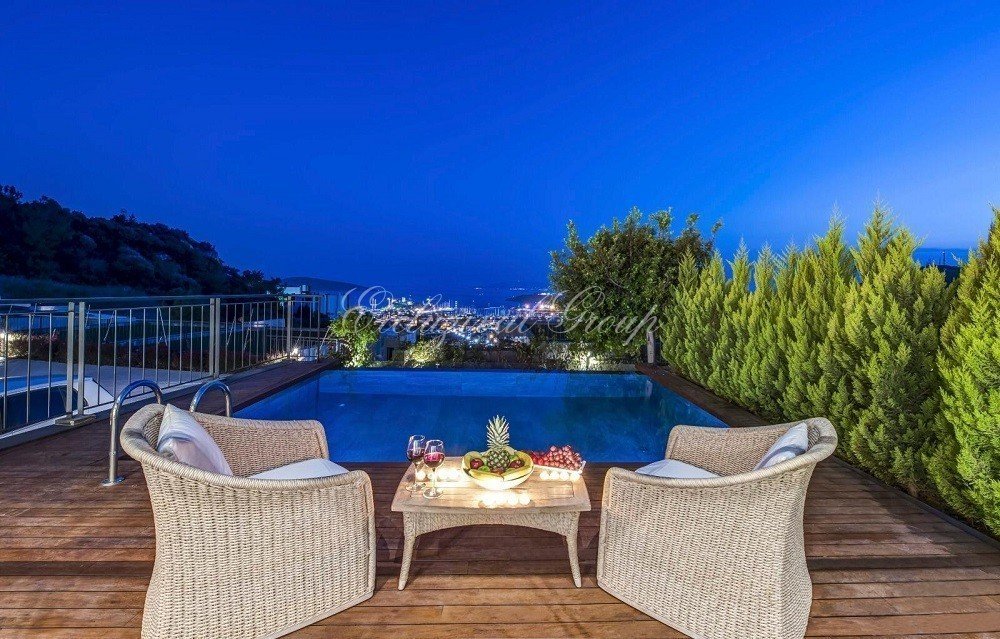 Villa 3+1 in Bodrum, Turkey, Nr. 28699