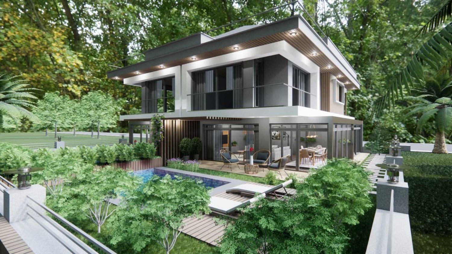 Villa 5+1 in Kozan Villa, Beylikduezue, Turkey No. 36752