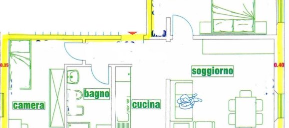 3 rooms Apartment in San Benedetto del Tronto, Italy No. 85403 20