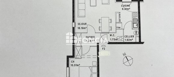 1 Schlafzimmer Wohnung in Amiens, France, Nr. 71412 5