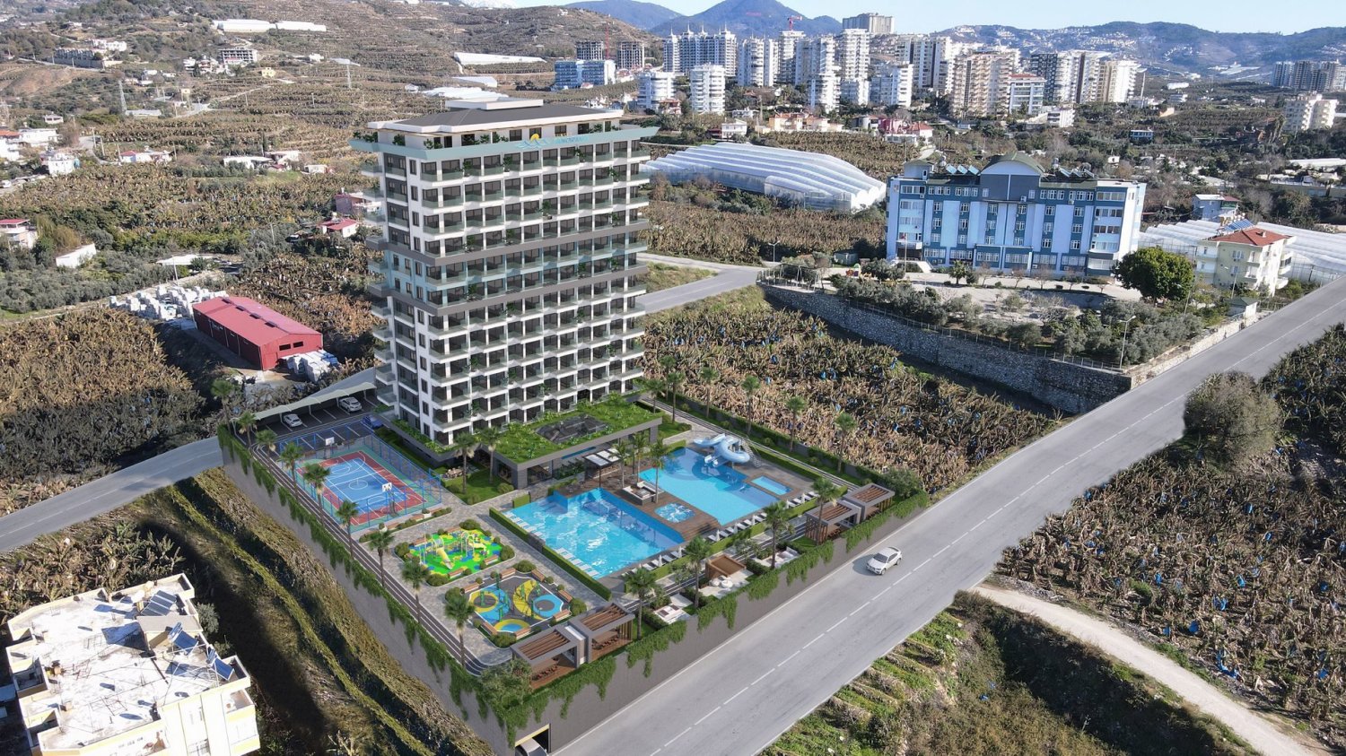 Apartamento de 3+1 en Mahmutlar, Turkey No. 13206