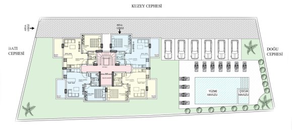 شقة 1+1 في Avsallar, Turkey رقم 31311 21