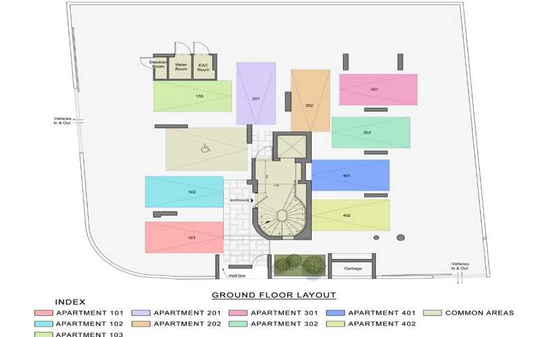 2 Schlafzimmer Penthouse in Limassol, Cyprus, Nr. 90656