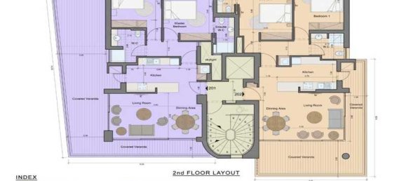 Ático de 2 dormitorios en Limassol, Cyprus No. 90656 7