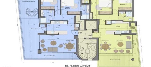 Ático de 2 dormitorios en Limassol, Cyprus No. 90656 9