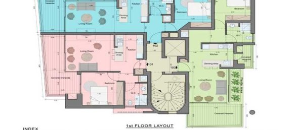 Ático de 2 dormitorios en Limassol, Cyprus No. 90656 6