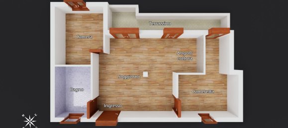 3 chambres Penthouse à Pomezia, Italy No. 365246 23