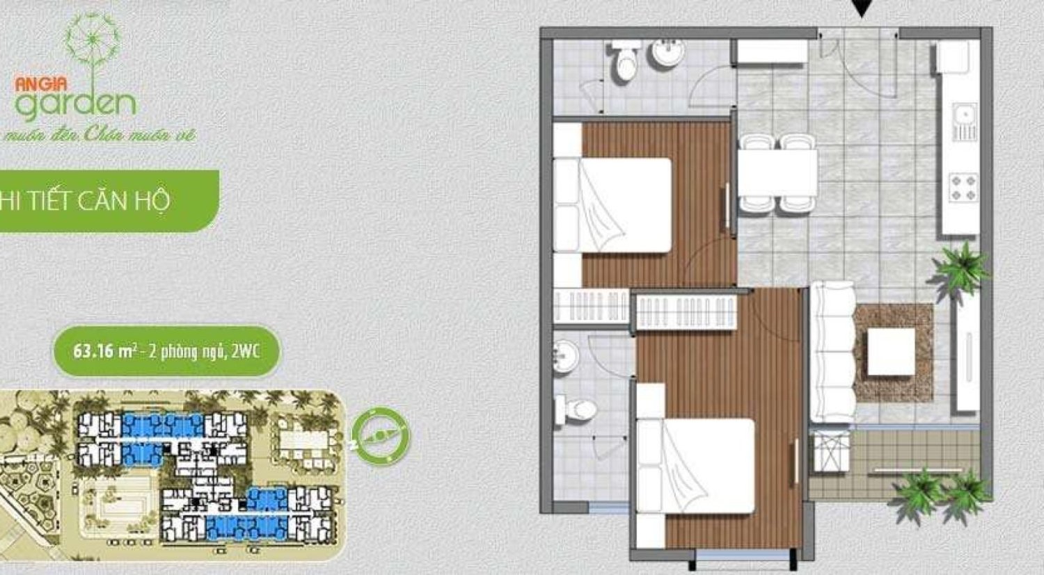 2 bedrooms Apartment in Tan Phu, Vietnam No. 126