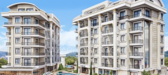 Квартира 1+1 в Аланья, Турция № 14385 2