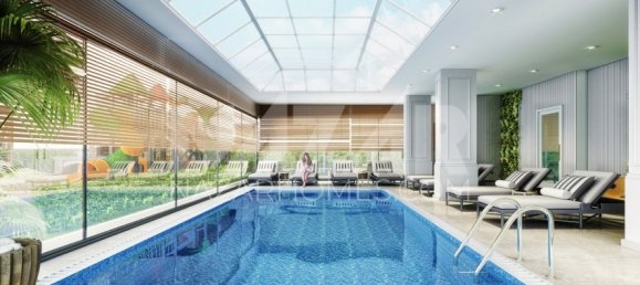 Квартира 1+1 в Аланья, Турция № 14385 13