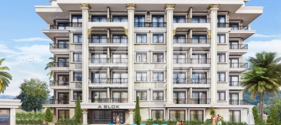 Квартира 1+1 в Аланья, Турция № 14385 25