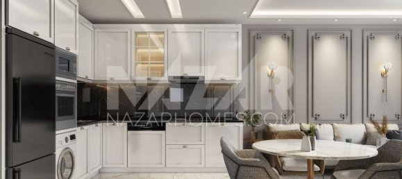 Квартира 1+1 в Аланья, Турция № 14385 8