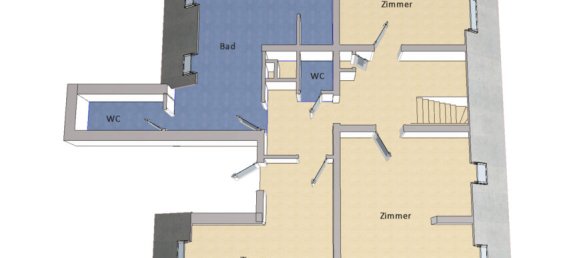 10 غرف نوم منزل ذو طابقين في Friedenau, Germany رقم 258636 12