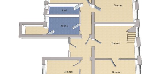 10 غرف نوم منزل ذو طابقين في Friedenau, Germany رقم 258636 11