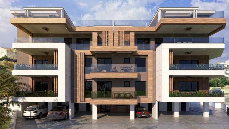 3 Schlafzimmer Penthouse in Agios Athanasios, Cyprus, Nr. 18037