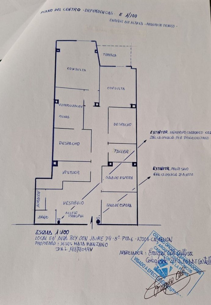 Oficina en Castellón de la Plana, Spain 150 m² No. 146372