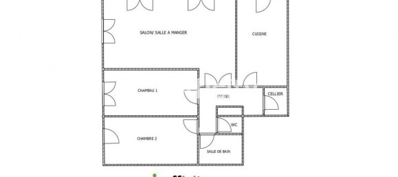 2 غرف نوم شقة في Tours, France رقم 276752 13