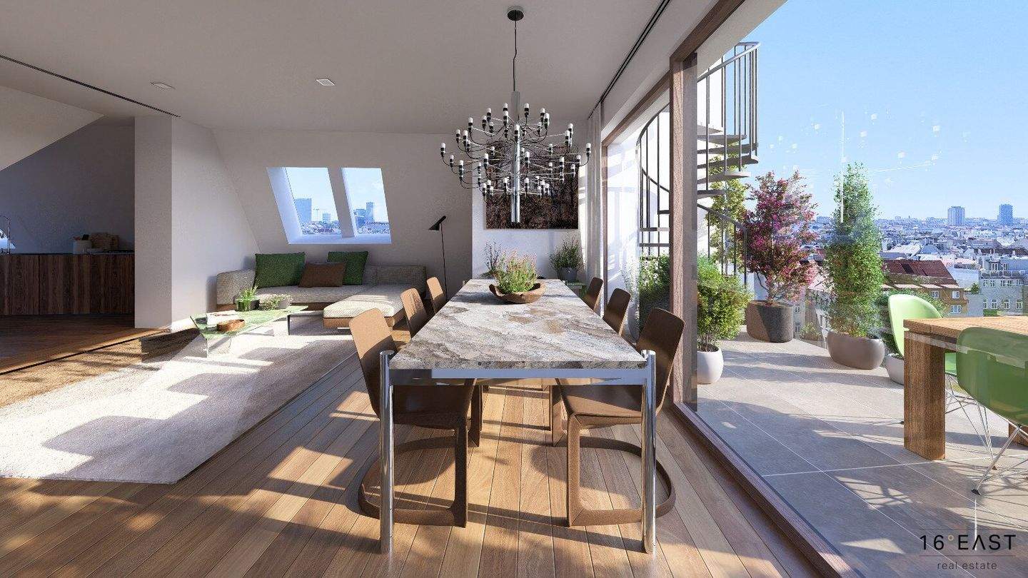 Квартира с 6 комнатами в Маргаретен, Австрия № 227487