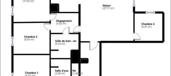 Apartamento de 4 dormitorios en Montreuil, France No. 360262 2