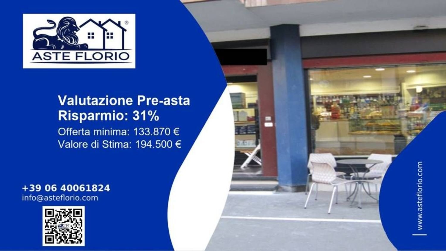 Propiedad comercial en Viterbo, Italy 151 m² No. 379193