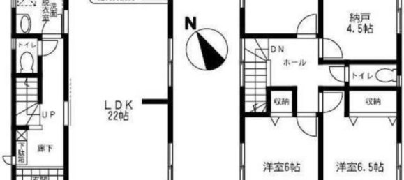 Дом с 3 спальнями в Чиба, Япония № 1723 2