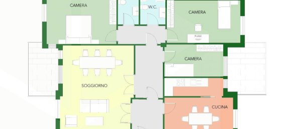 5-Zimmer Wohnung in Matera, Italy, Nr. 34459 20