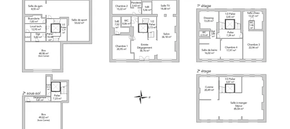 4 chambres Appartement à Paris, France No. 174355 25