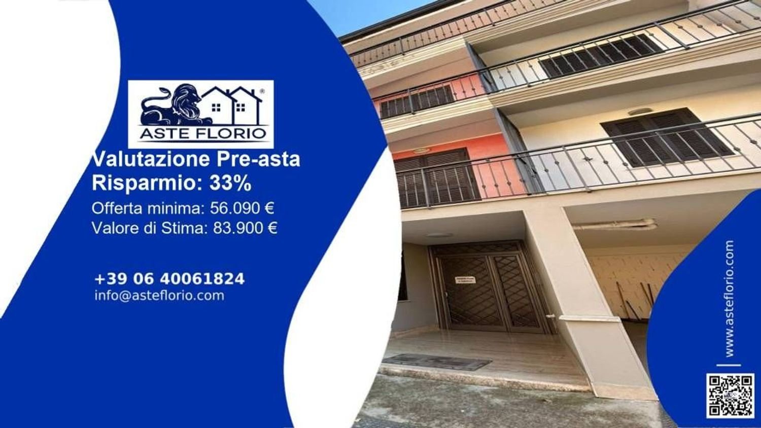 3 rooms Apartment in Marcianise, Italy No. 7582