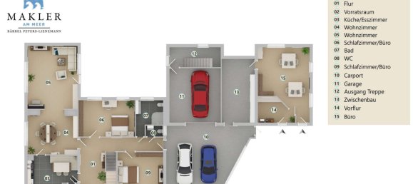 6 Schlafzimmer Bungalow in Cloppenburg, Germany, Nr. 236176 19