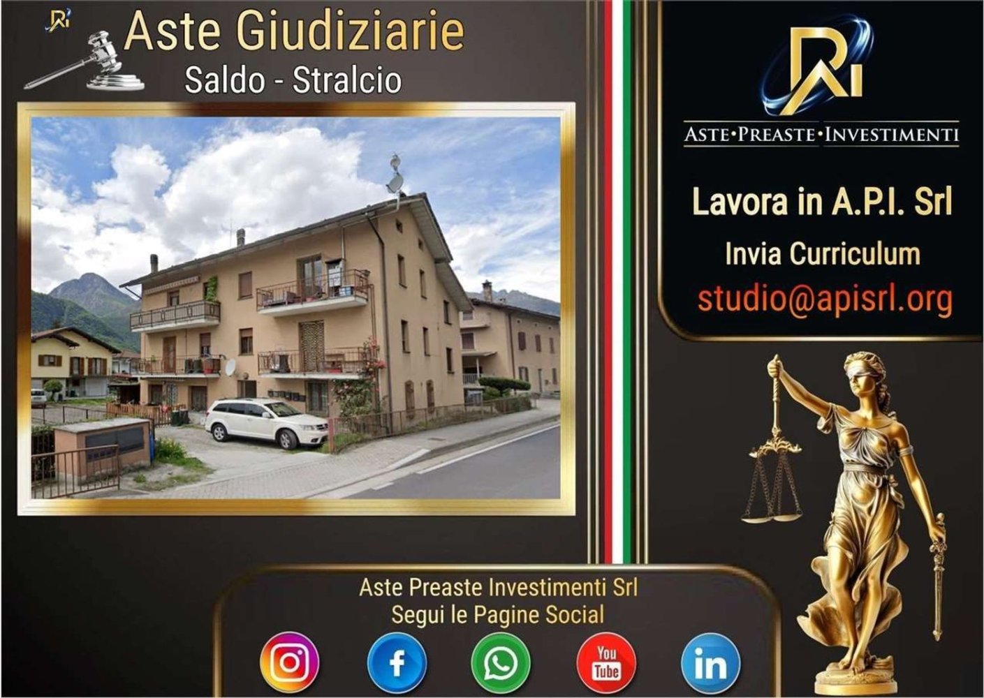 Apartamento de 2 habitaciónes en Prata Camportaccio, Italy No. 258446