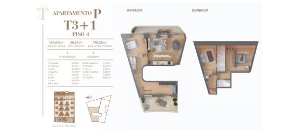 3 غرف نوم منزل ذو طابقين في Lisbon, Portugal رقم 10752 25