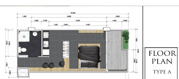 Кондоминиум с 1 спальней в Камала, Таиланд № 12342 13