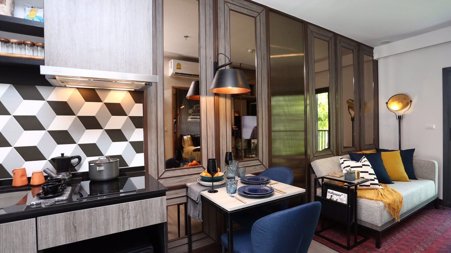 Кондоминиум  с 1 спальней в The Base Phetchaburi - Thonglor, Бангкок, Таиланд № 28578