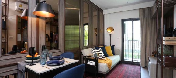 Кондоминиум  с 1 спальней в The Base Phetchaburi - Thonglor, Бангкок, Таиланд № 28578 5