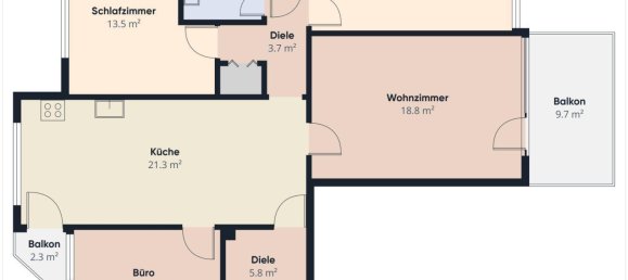 3 chambres Appartement à Leonding, Austria No. 244058 16