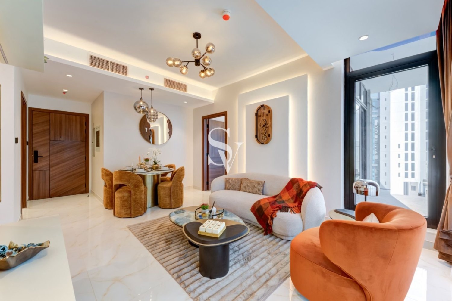 Apartamento de 2 dormitorios en Nadd Al Hammar, UAE No. 122914