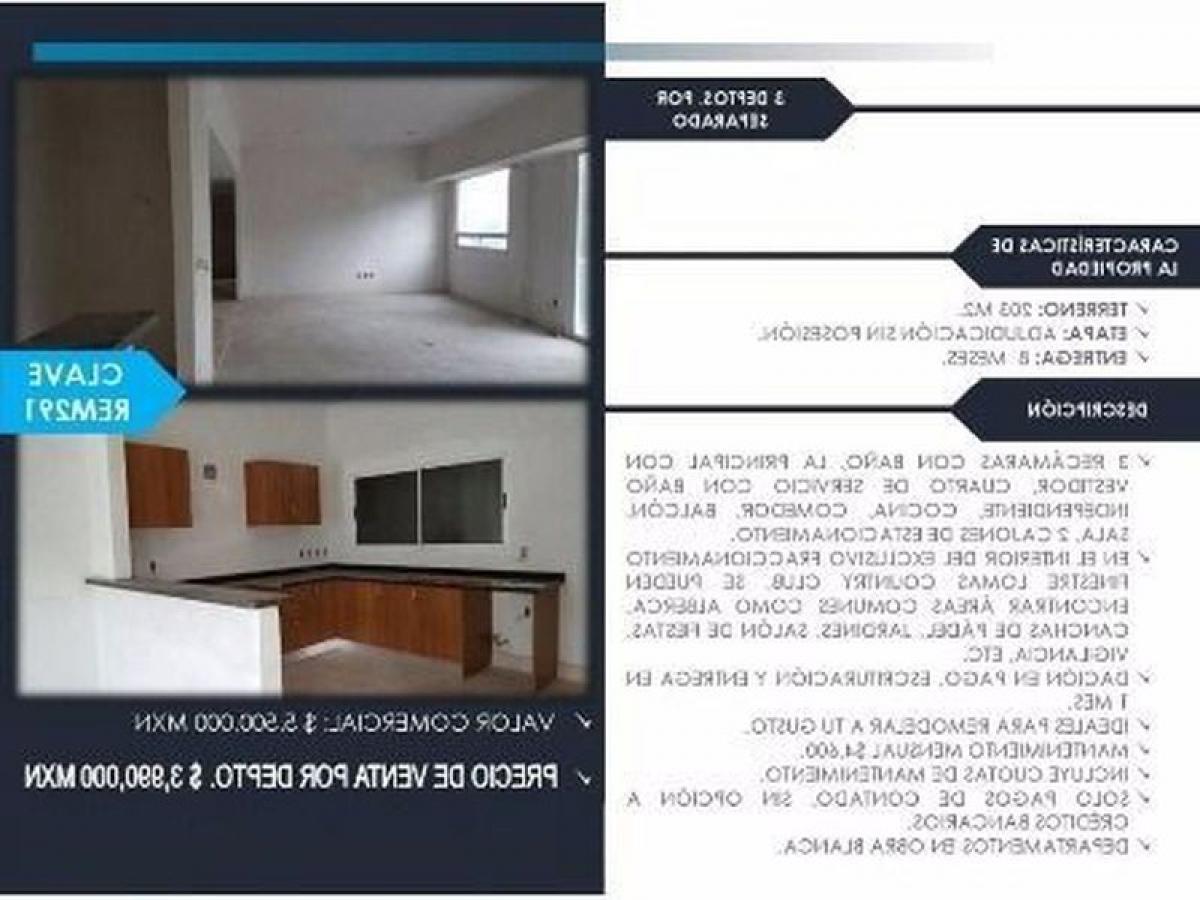 3 Schlafzimmer Wohnung in Mexico, Nr. 223944