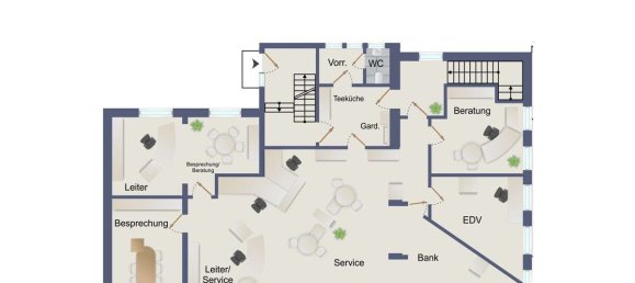 Bureau à Enzkreis, Germany 230m² No. 367011 12