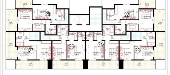 3 rooms Apartment in Mahmutlar, Turkey No. 10084 6