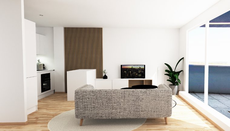 1 غرف نوم شقة في Strasbourg, France رقم 242462