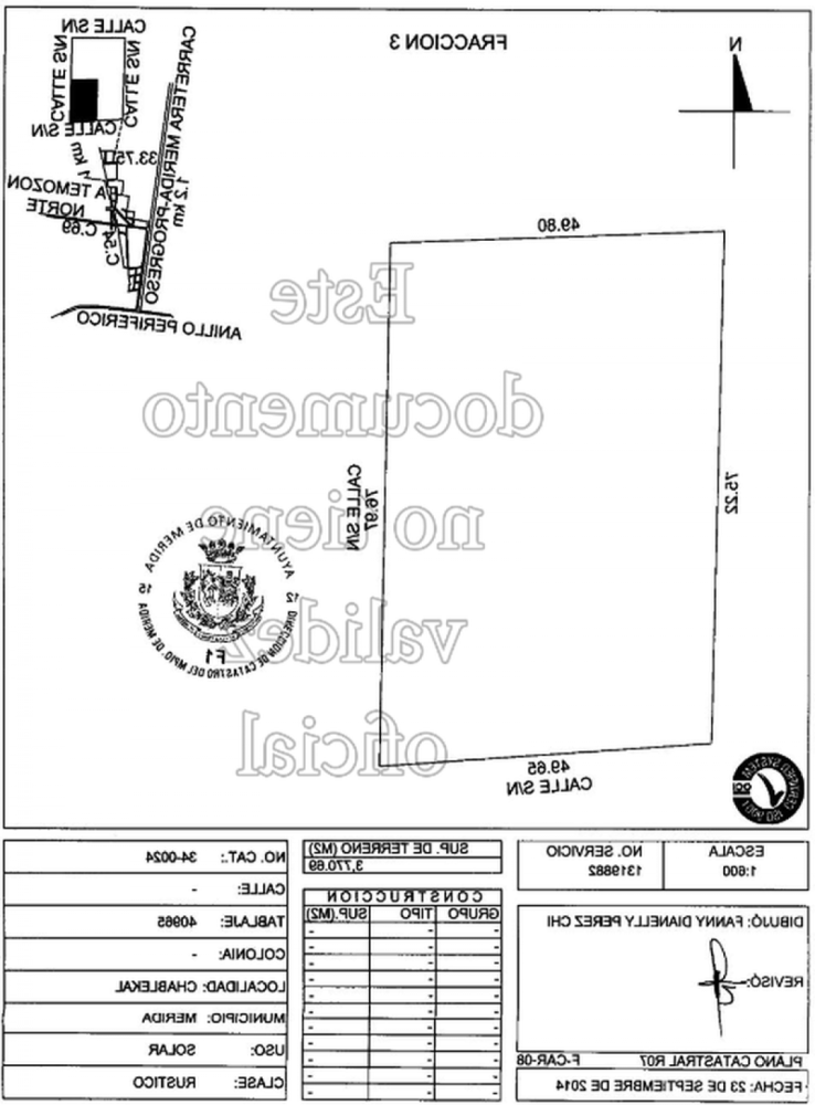 Земельный участок в Мерида, Мексика № 119071