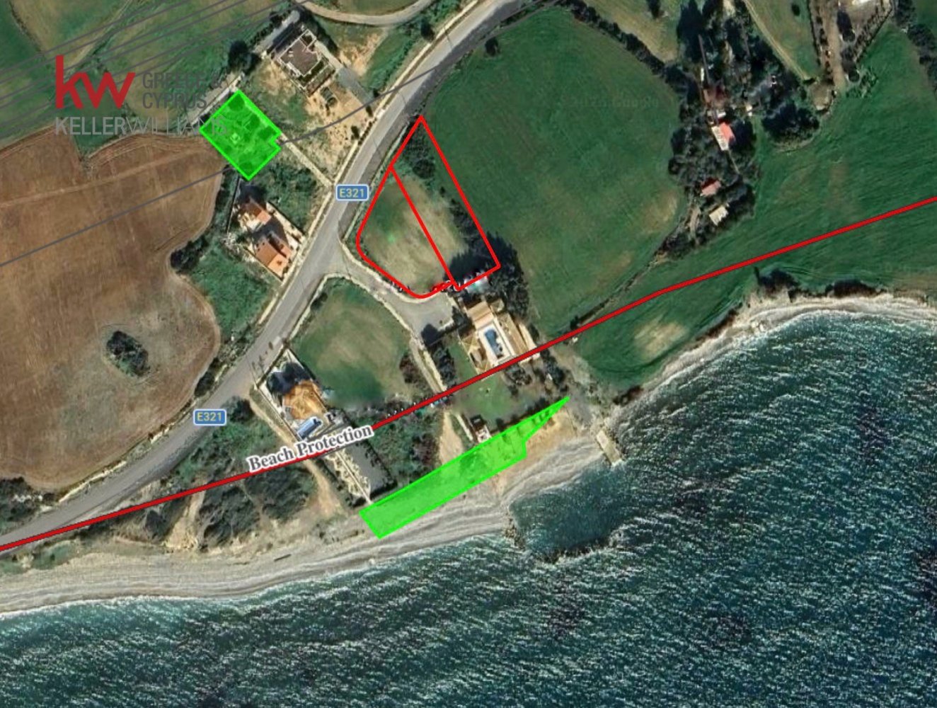  قطعة أرض في Agios Theodoros, Cyprus 3052متر مربع رقم 174629